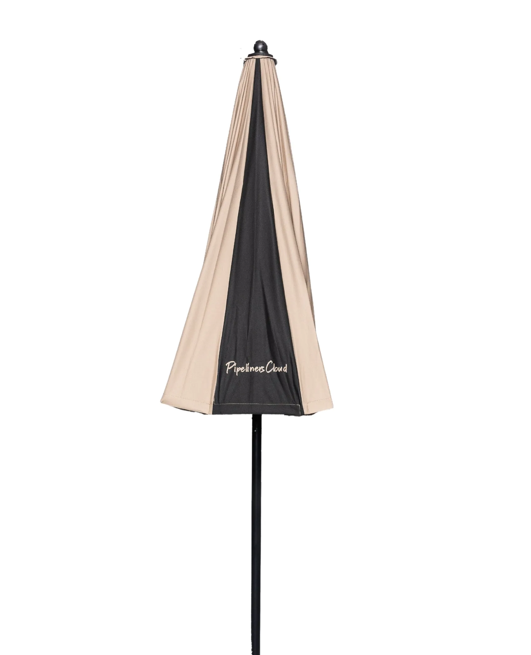 10' Khaki Pipeliners Cloud Umbrella