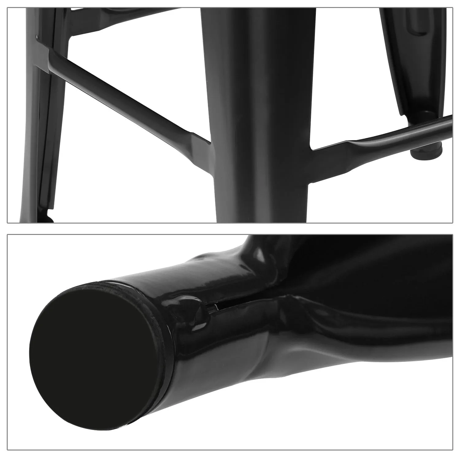 4 Pcs 30.5" Stackable Bar Stool