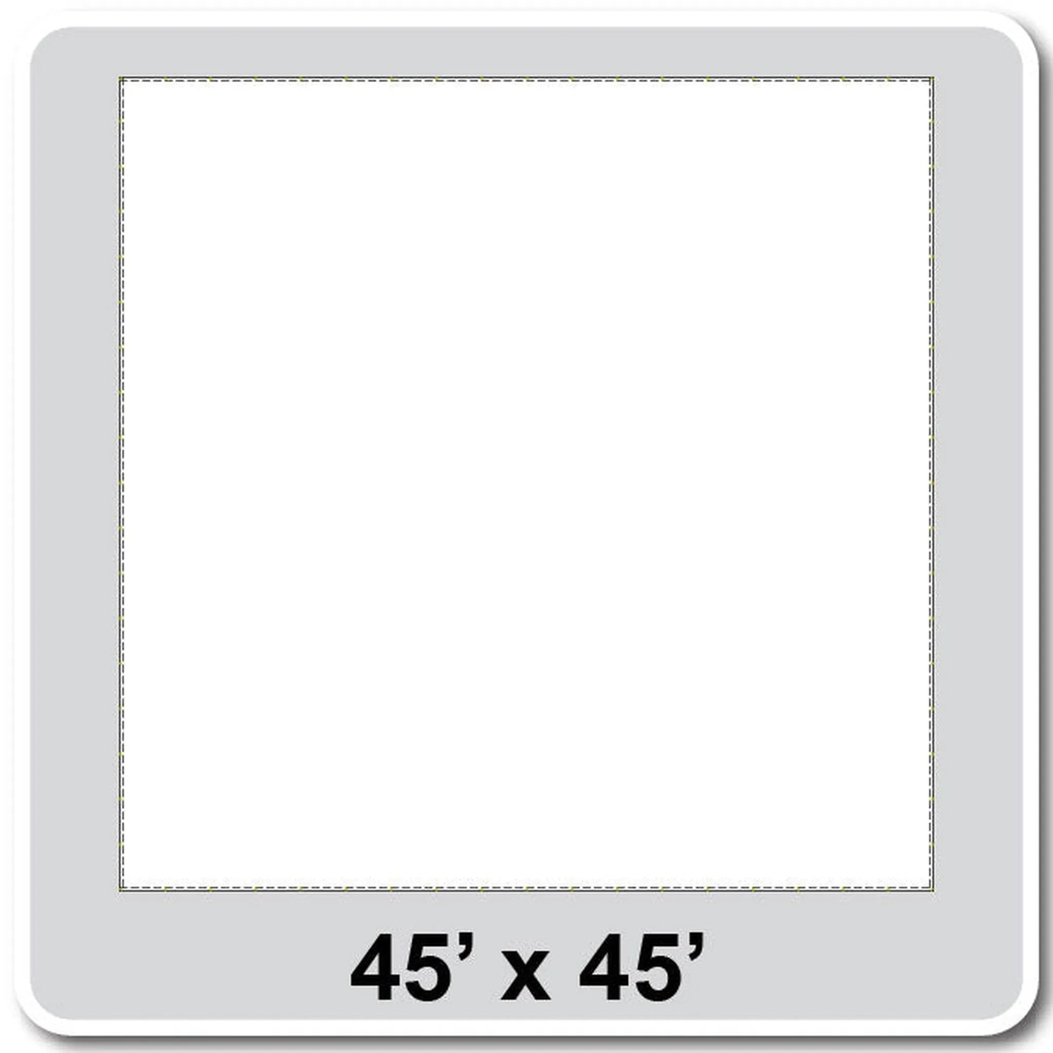 45x45 Polyester Drop Cloth