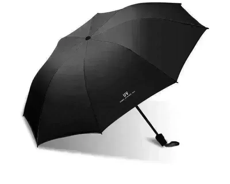 Automatic Lady's Rain & Sun Folding Umbrella