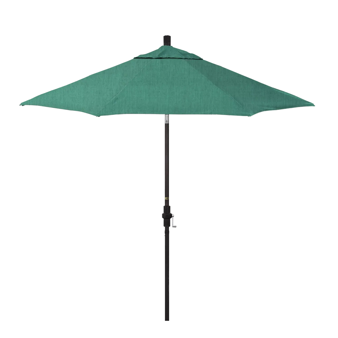 California Umbrella Sun Master Series 9 ft Patio Umbrella - Stylish Collar Tilt with Crank Lift for Easy Use