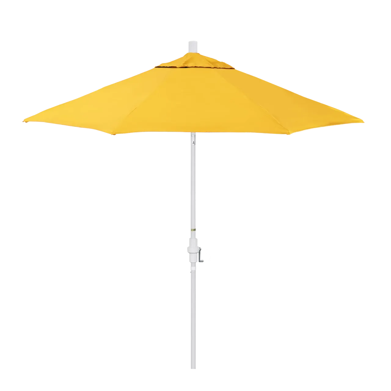 California Umbrella Sun Master Series 9 ft Patio Umbrella - Stylish Collar Tilt with Crank Lift for Easy Use
