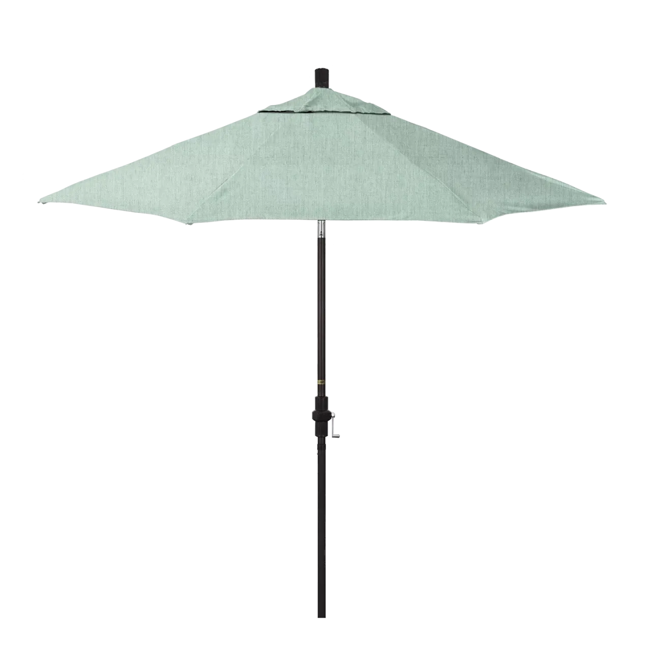 California Umbrella Sun Master Series 9 ft Patio Umbrella - Stylish Collar Tilt with Crank Lift for Easy Use