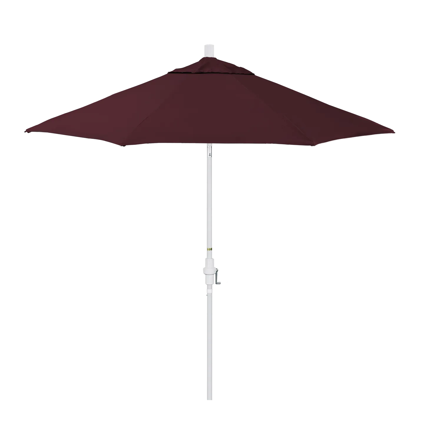 California Umbrella Sun Master Series 9 ft Patio Umbrella - Stylish Collar Tilt with Crank Lift for Easy Use