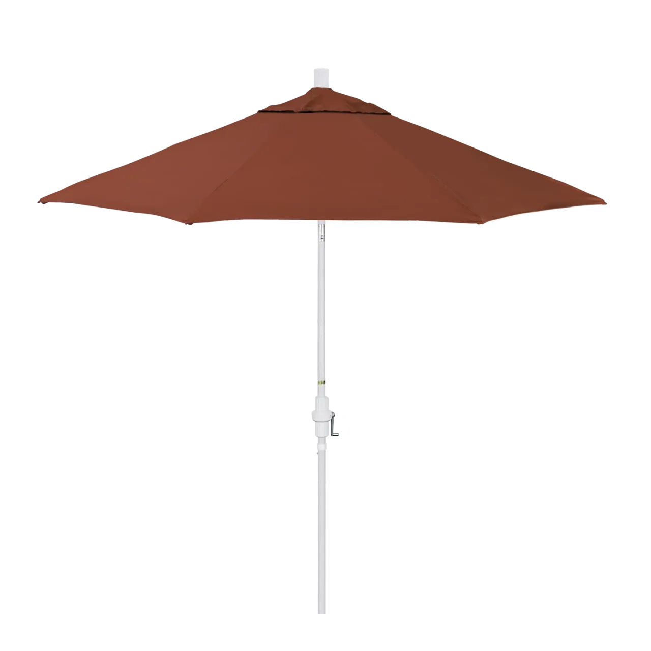 California Umbrella Sun Master Series 9 ft Patio Umbrella - Stylish Collar Tilt with Crank Lift for Easy Use