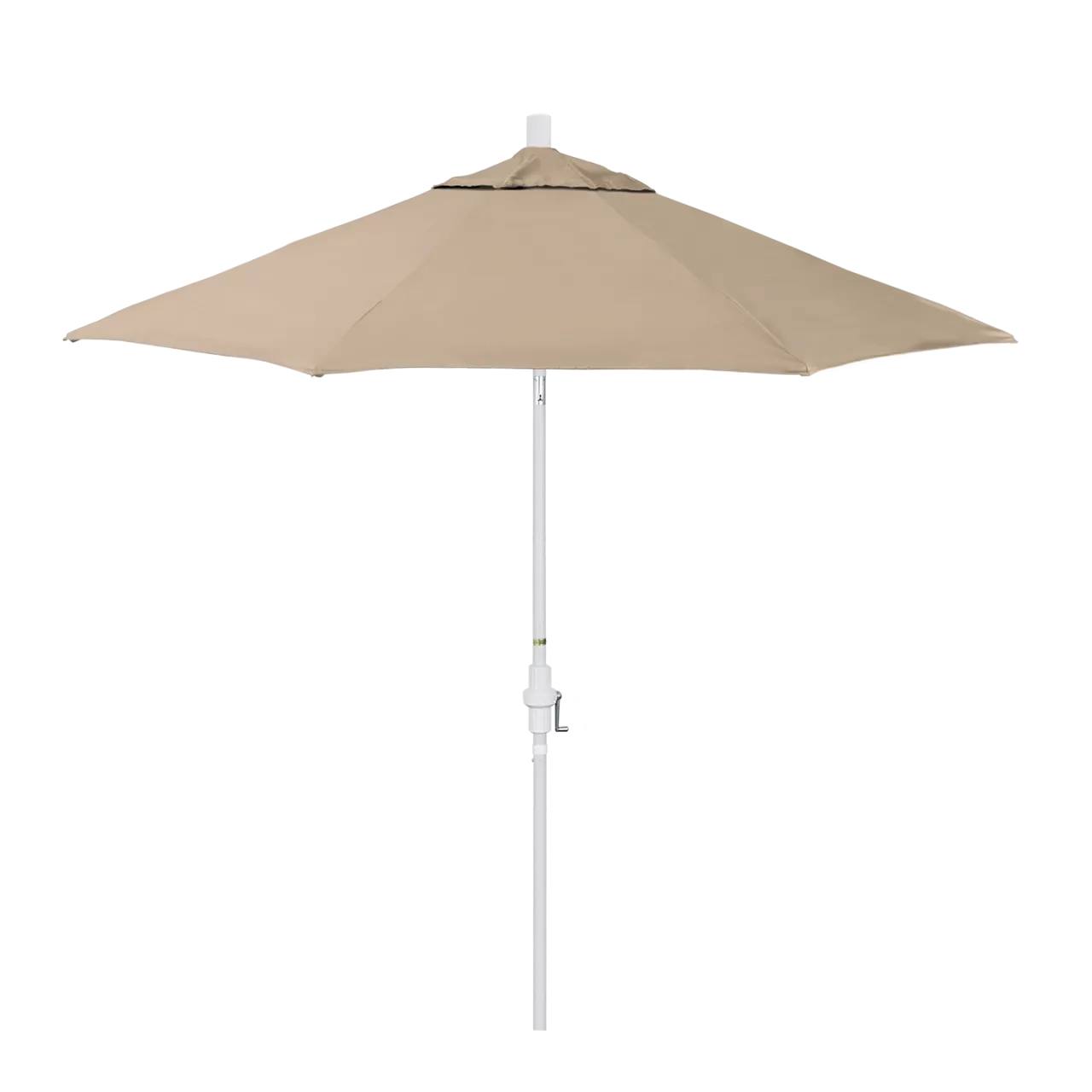 California Umbrella Sun Master Series 9 ft Patio Umbrella - Stylish Collar Tilt with Crank Lift for Easy Use