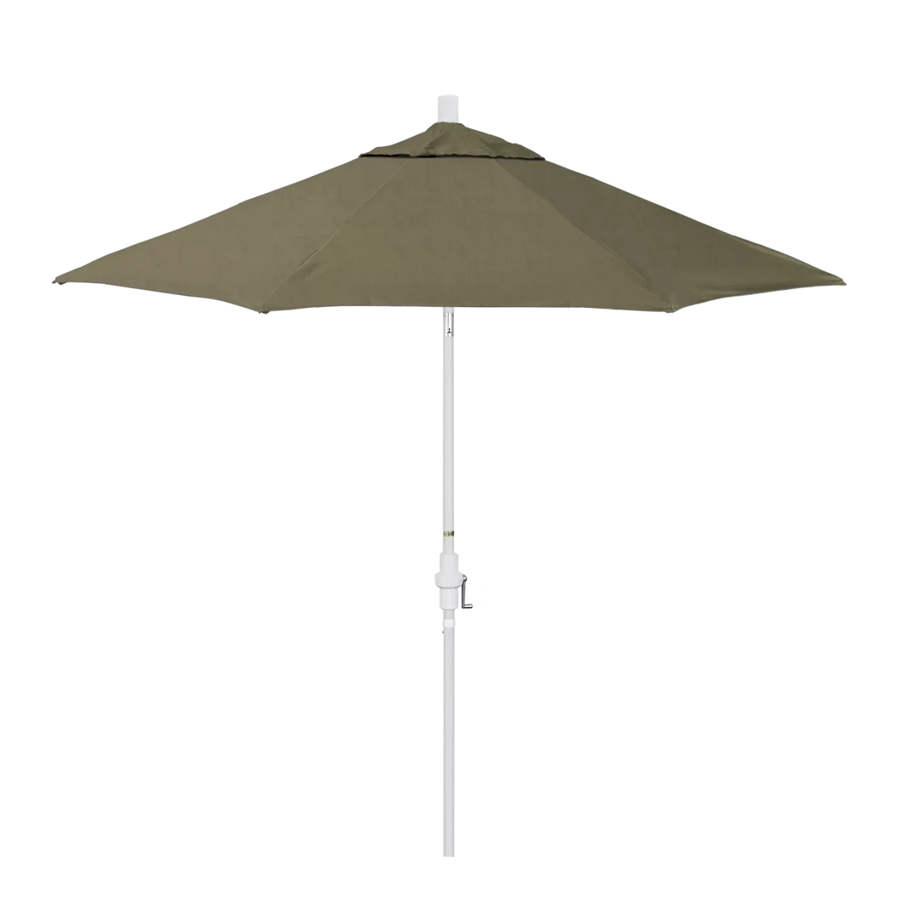 California Umbrella Sun Master Series 9 ft Patio Umbrella - Stylish Collar Tilt with Crank Lift for Easy Use