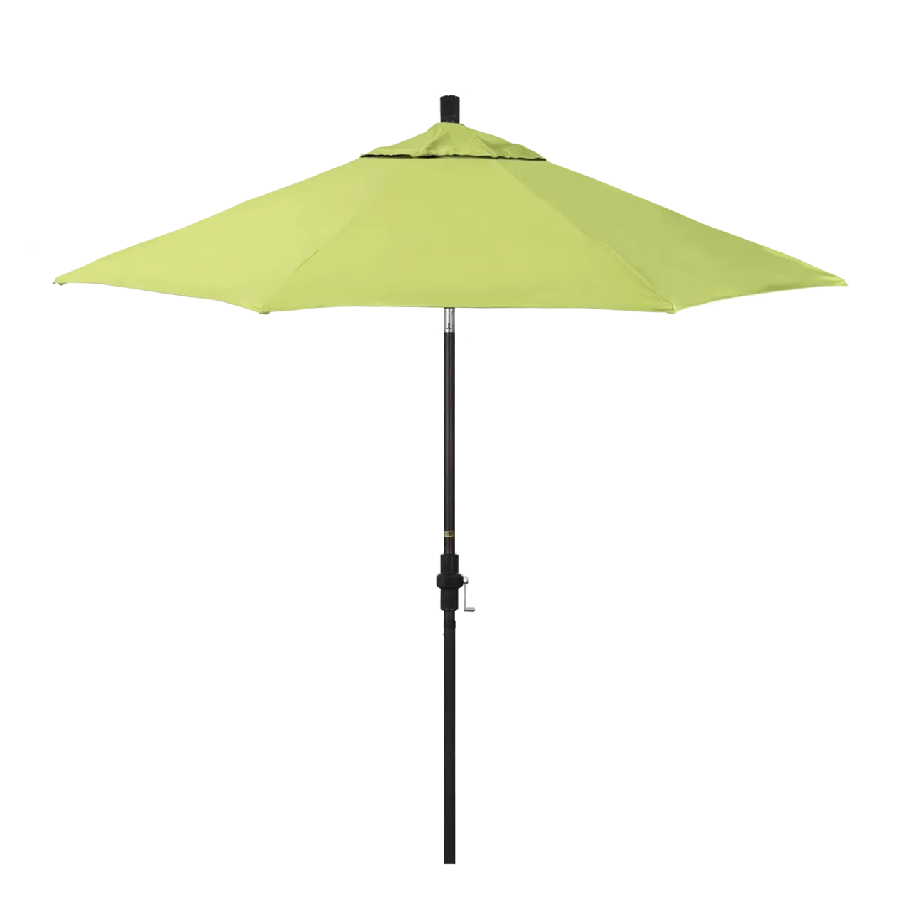 California Umbrella Sun Master Series 9 ft Patio Umbrella - Stylish Collar Tilt with Crank Lift for Easy Use