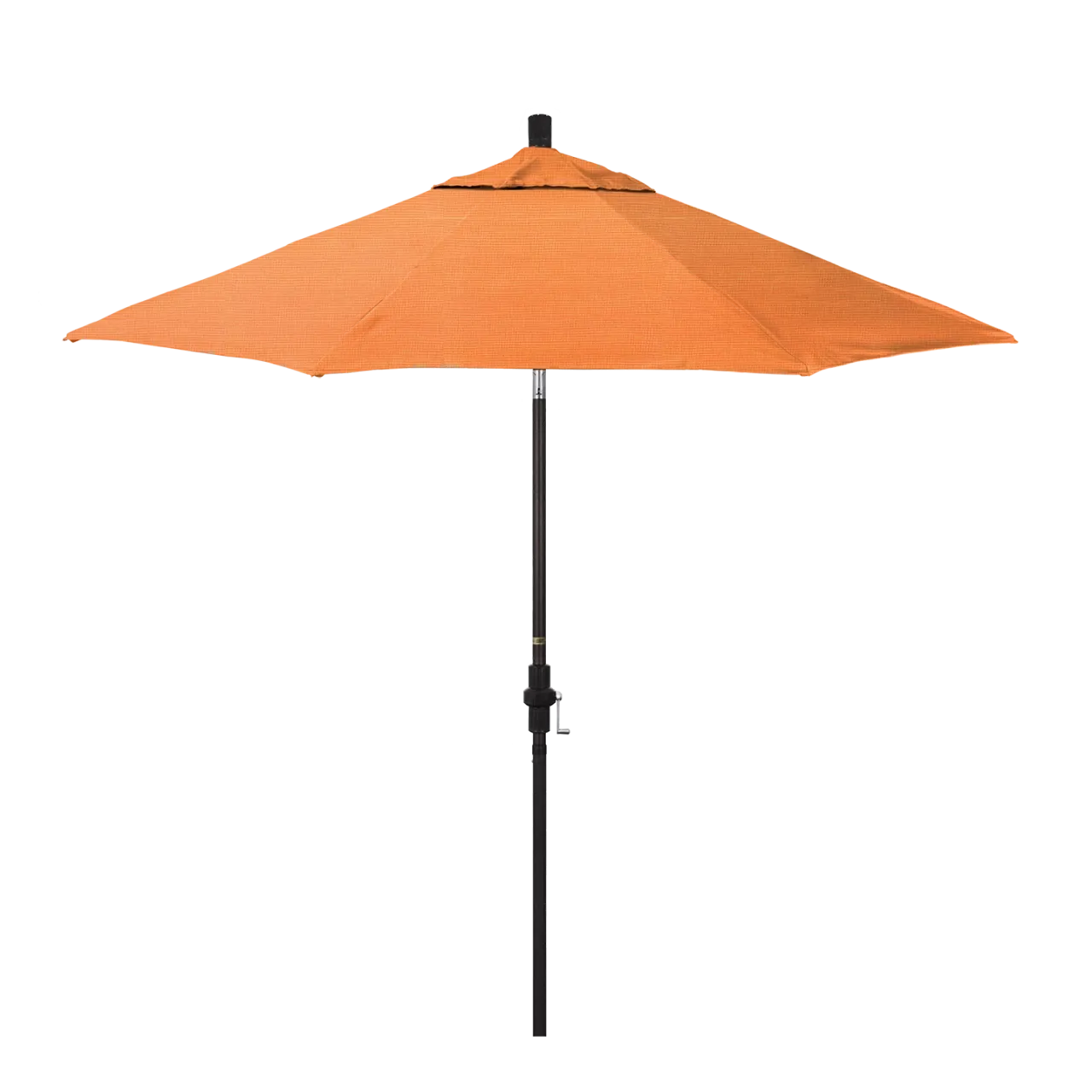 California Umbrella Sun Master Series 9 ft Patio Umbrella - Stylish Collar Tilt with Crank Lift for Easy Use