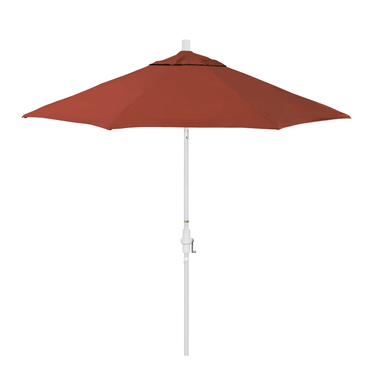 California Umbrella Sun Master Series 9 ft Patio Umbrella - Stylish Collar Tilt with Crank Lift for Easy Use