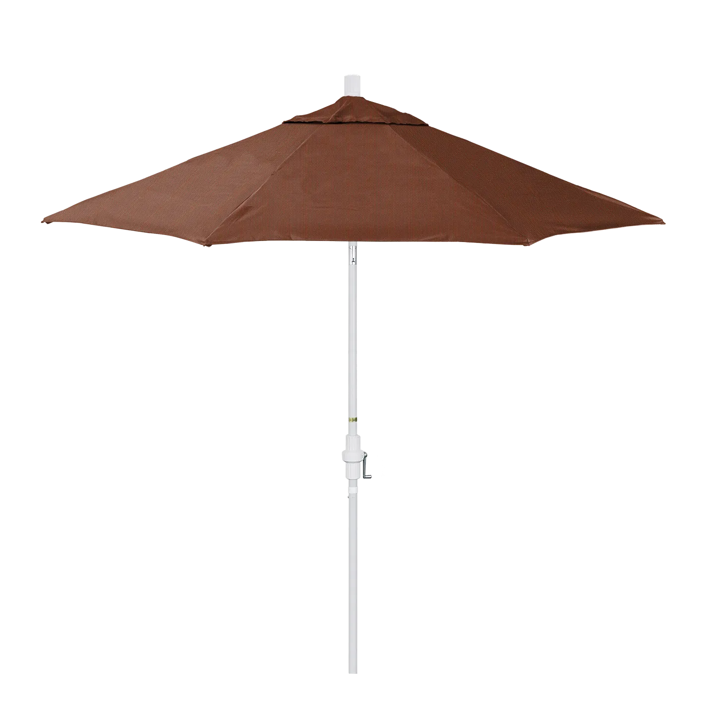 California Umbrella Sun Master Series 9 ft Patio Umbrella - Stylish Collar Tilt with Crank Lift for Easy Use