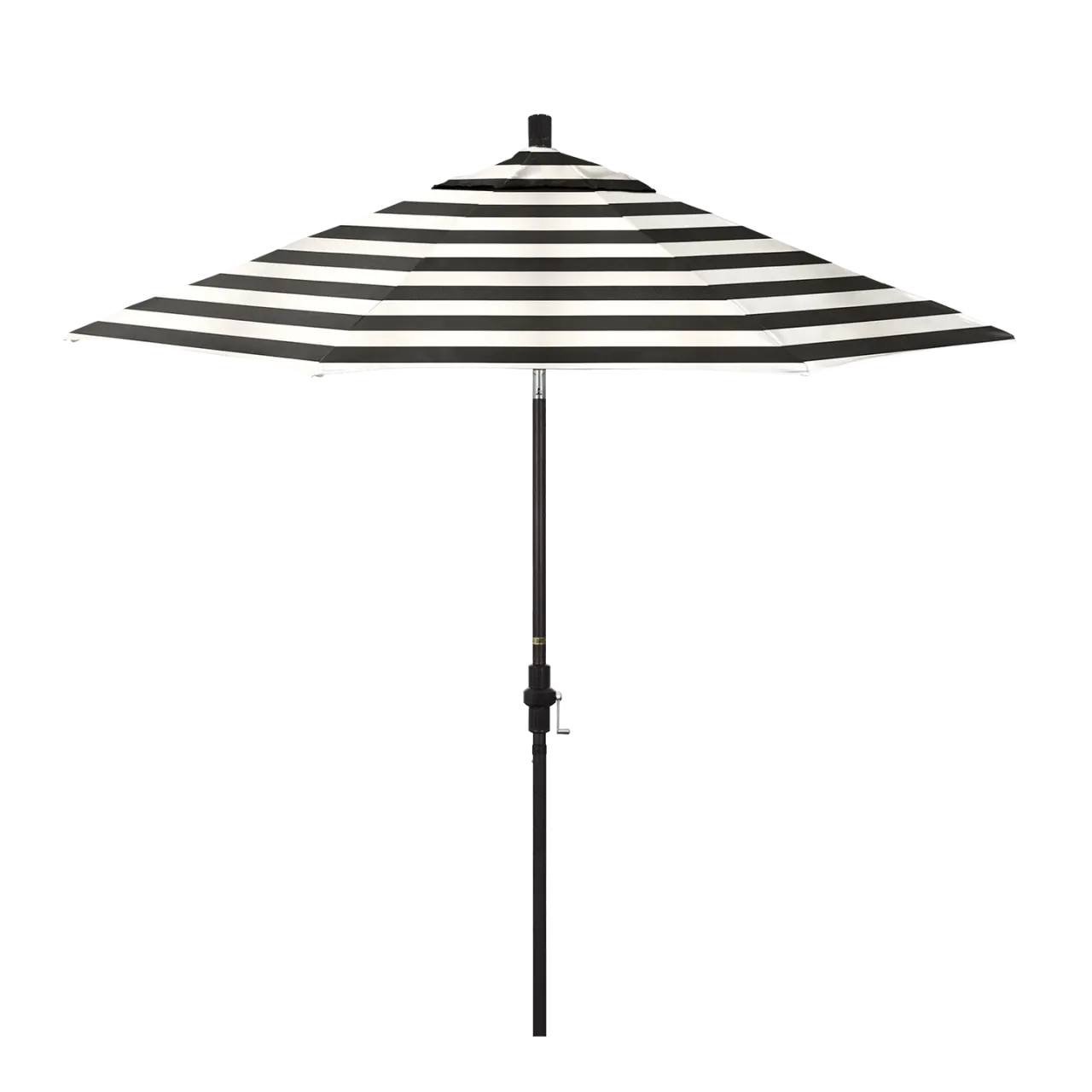California Umbrella Sun Master Series 9 ft Patio Umbrella - Stylish Collar Tilt with Crank Lift for Easy Use