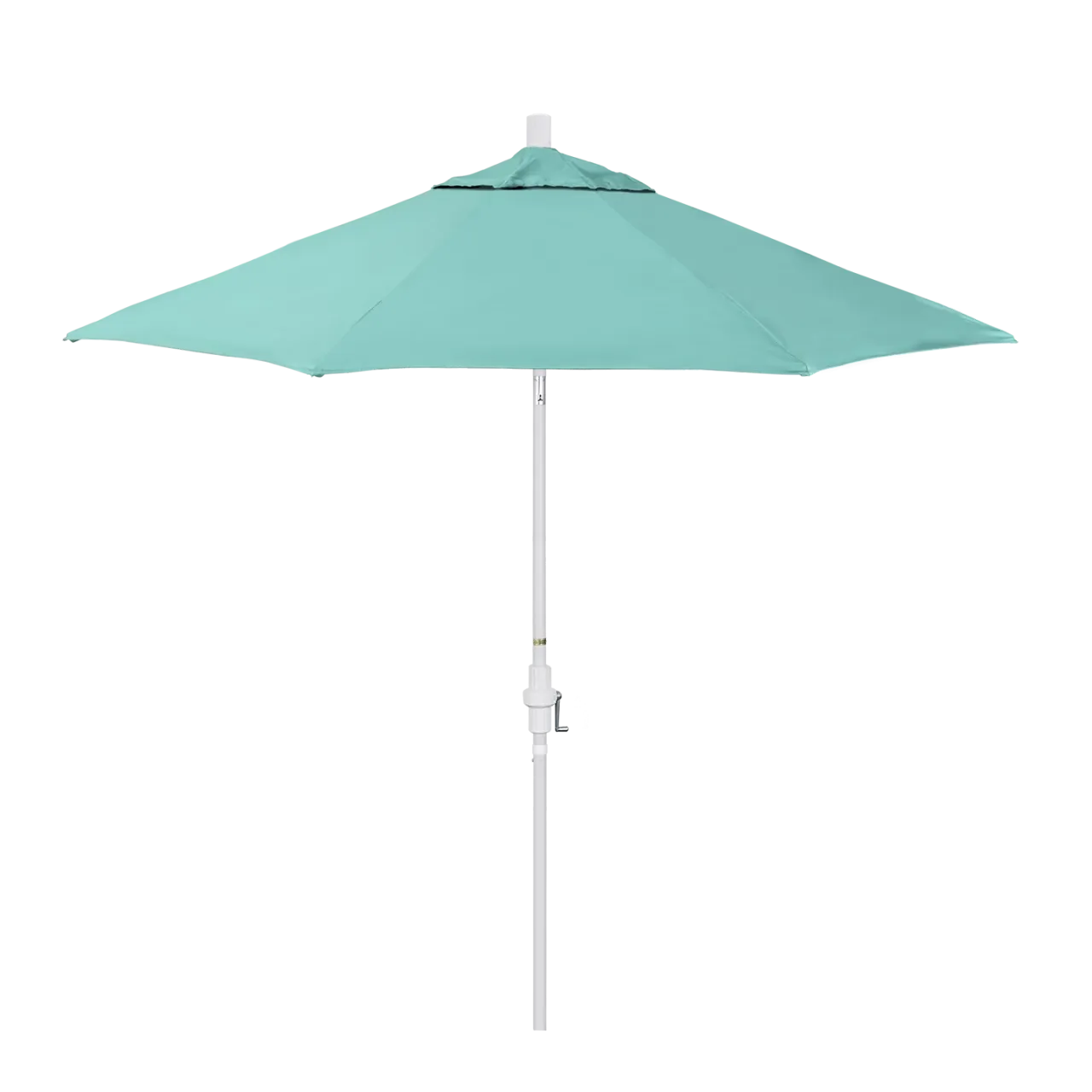 California Umbrella Sun Master Series 9 ft Patio Umbrella - Stylish Collar Tilt with Crank Lift for Easy Use