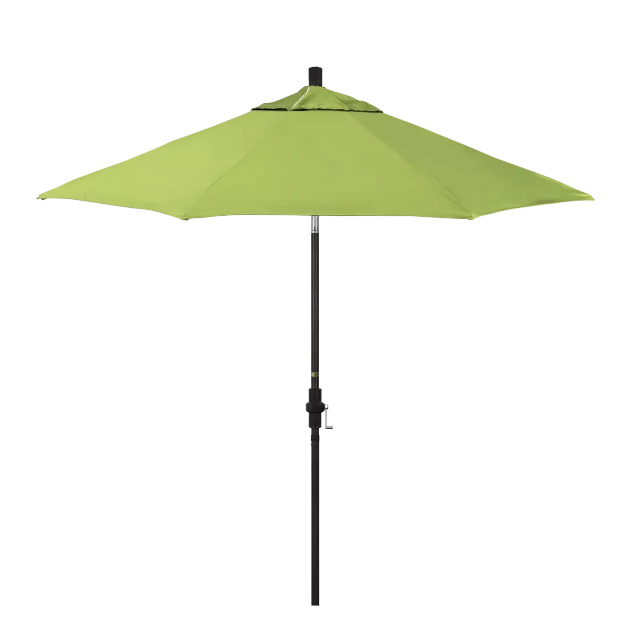 California Umbrella Sun Master Series 9 ft Patio Umbrella - Stylish Collar Tilt with Crank Lift for Easy Use