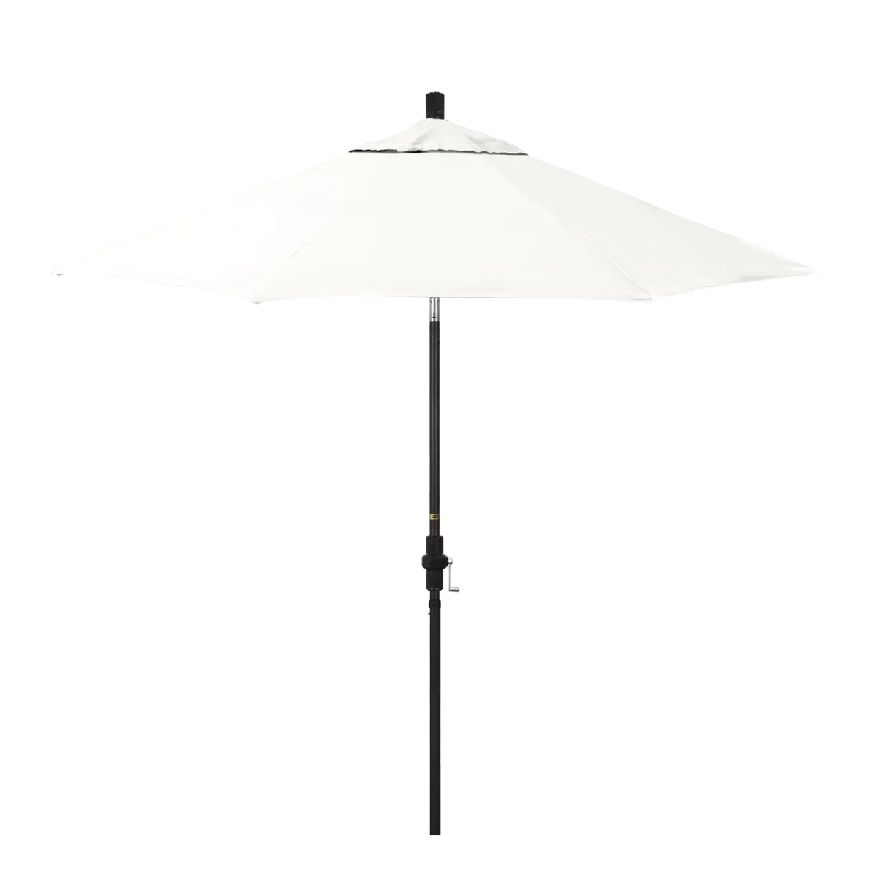 California Umbrella Sun Master Series 9 ft Patio Umbrella - Stylish Collar Tilt with Crank Lift for Easy Use