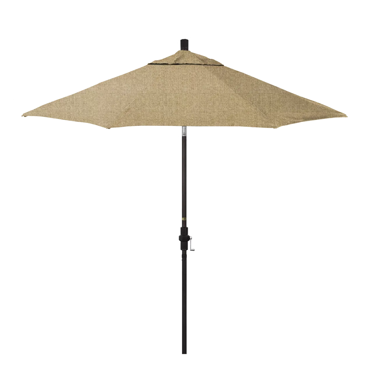 California Umbrella Sun Master Series 9 ft Patio Umbrella - Stylish Collar Tilt with Crank Lift for Easy Use