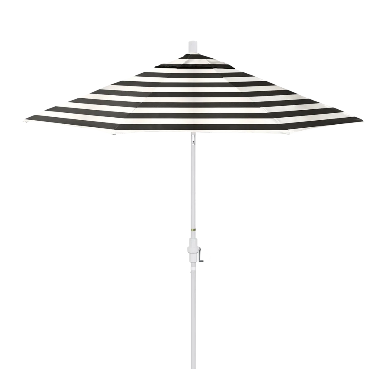 California Umbrella Sun Master Series 9 ft Patio Umbrella - Stylish Collar Tilt with Crank Lift for Easy Use