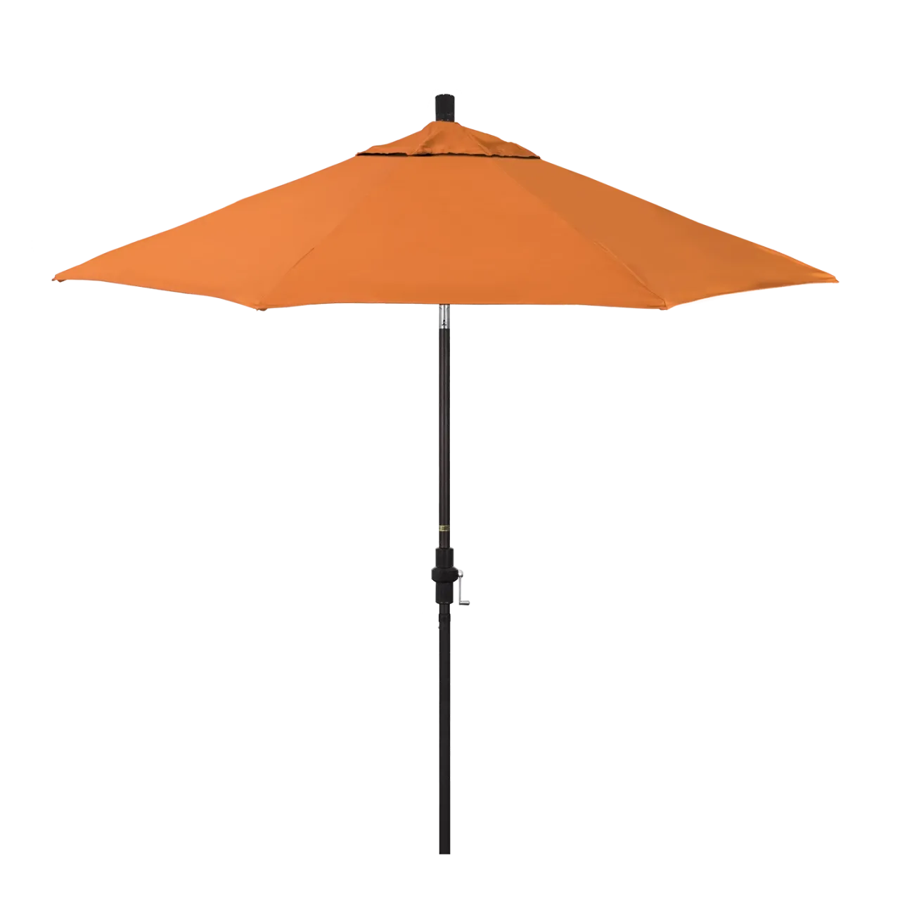 California Umbrella Sun Master Series 9 ft Patio Umbrella - Stylish Collar Tilt with Crank Lift for Easy Use