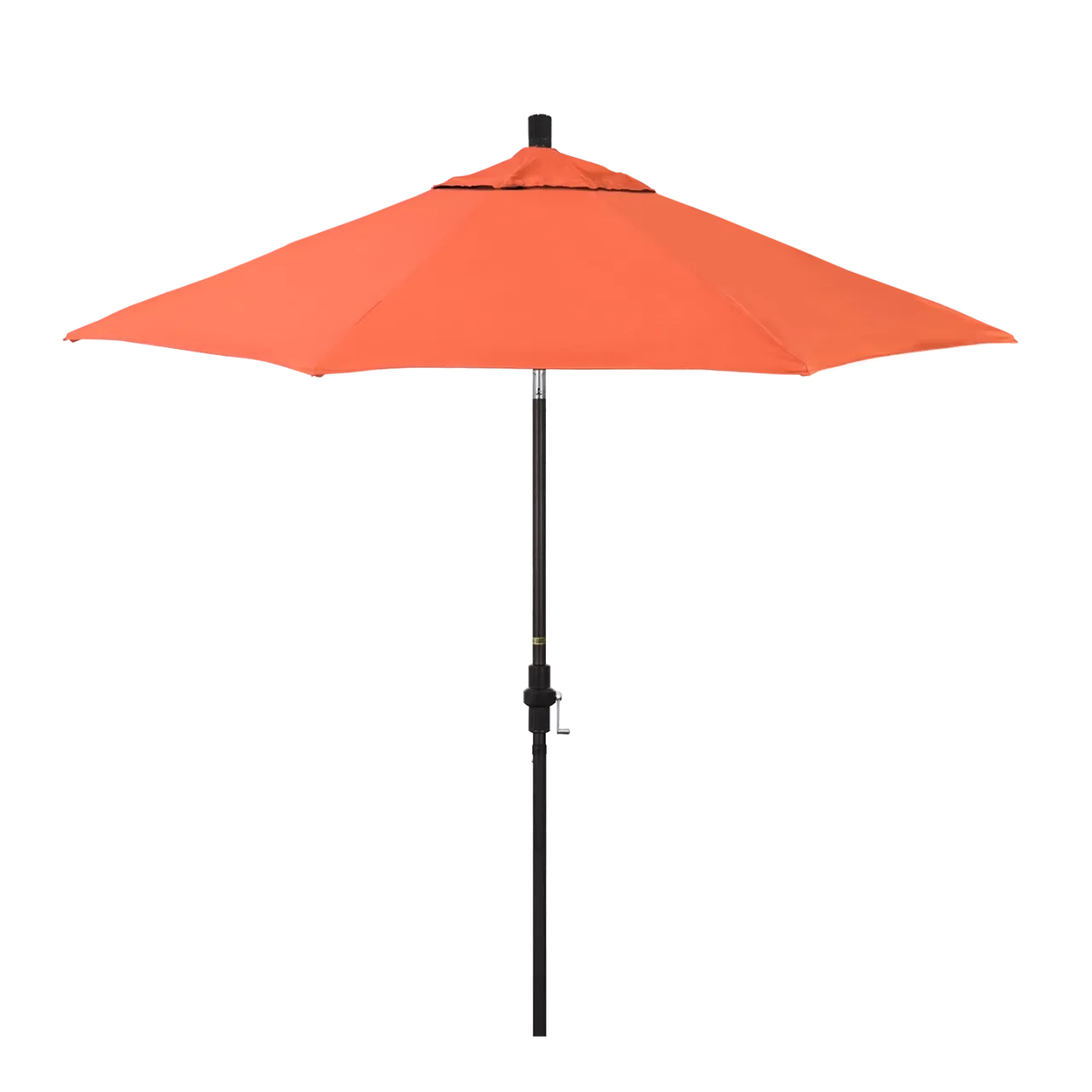 California Umbrella Sun Master Series 9 ft Patio Umbrella - Stylish Collar Tilt with Crank Lift for Easy Use