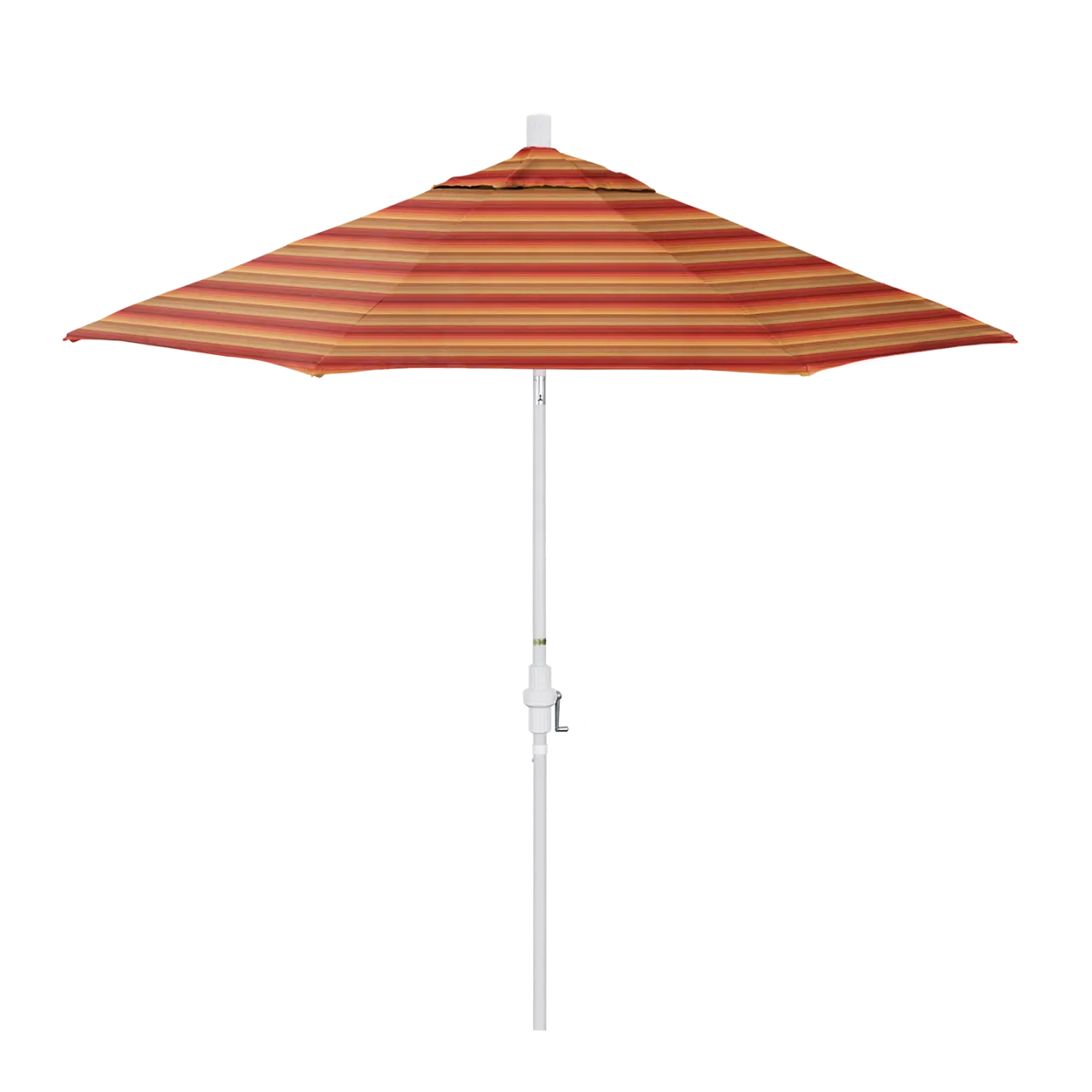 California Umbrella Sun Master Series 9 ft Patio Umbrella - Stylish Collar Tilt with Crank Lift for Easy Use