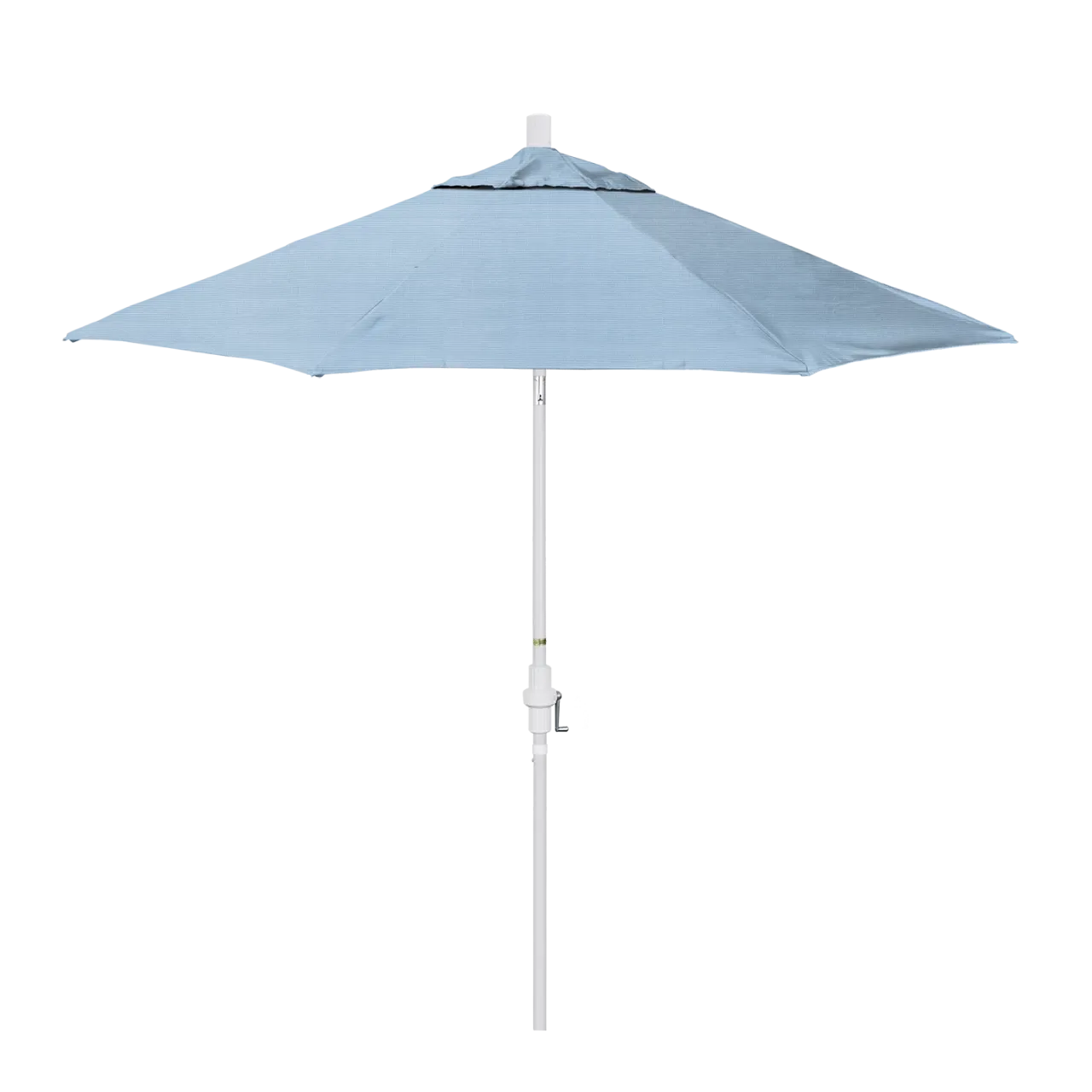 California Umbrella Sun Master Series 9 ft Patio Umbrella - Stylish Collar Tilt with Crank Lift for Easy Use