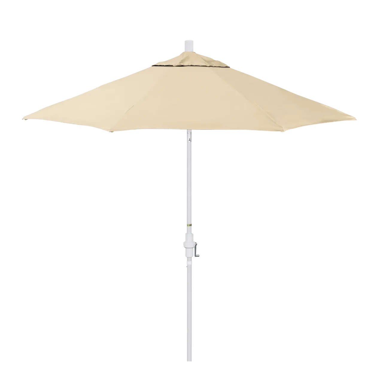 California Umbrella Sun Master Series 9 ft Patio Umbrella - Stylish Collar Tilt with Crank Lift for Easy Use