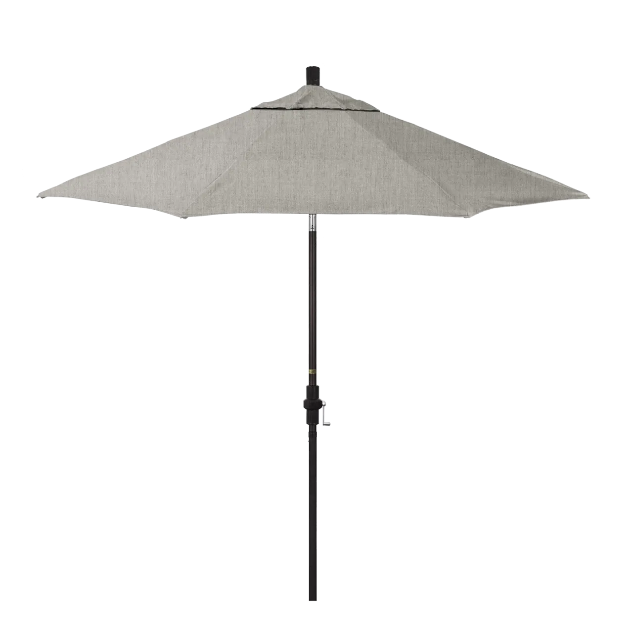 California Umbrella Sun Master Series 9 ft Patio Umbrella - Stylish Collar Tilt with Crank Lift for Easy Use
