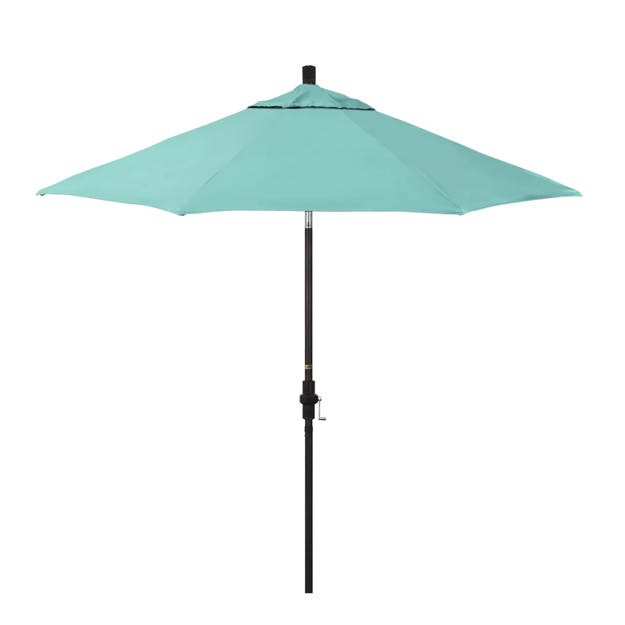 California Umbrella Sun Master Series 9 ft Patio Umbrella - Stylish Collar Tilt with Crank Lift for Easy Use
