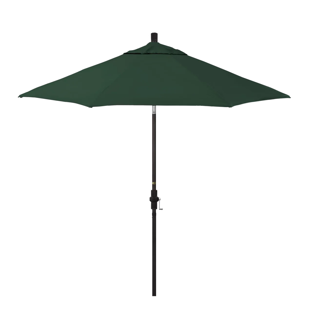 California Umbrella Sun Master Series 9 ft Patio Umbrella - Stylish Collar Tilt with Crank Lift for Easy Use