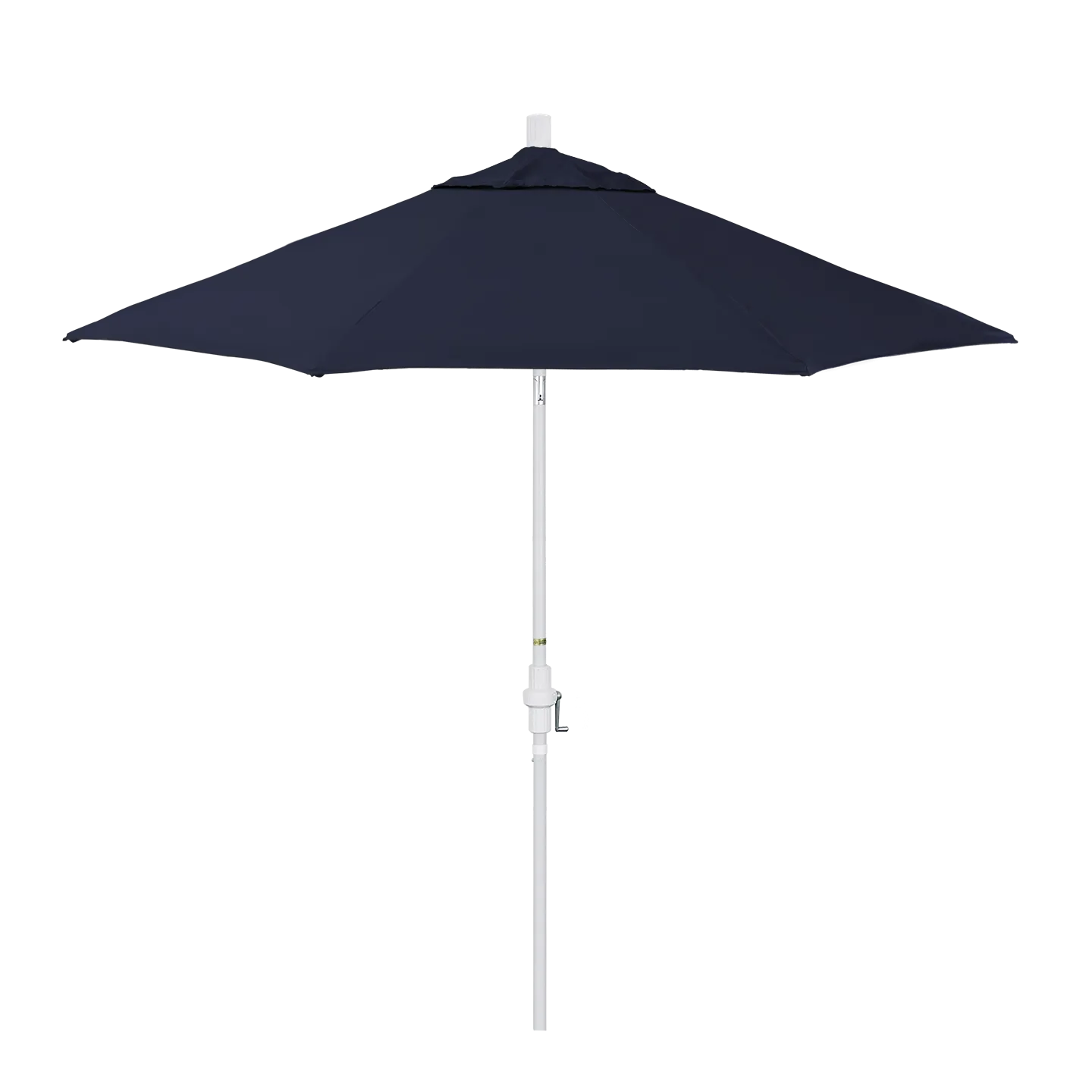 California Umbrella Sun Master Series 9 ft Patio Umbrella - Stylish Collar Tilt with Crank Lift for Easy Use