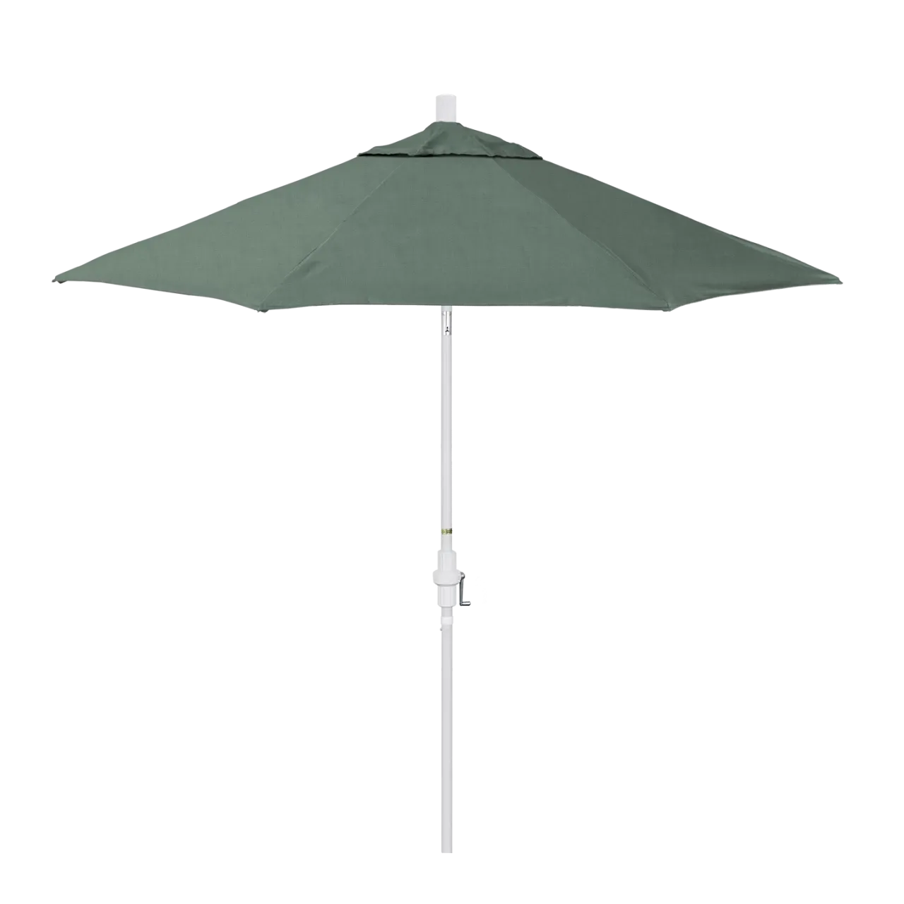 California Umbrella Sun Master Series 9 ft Patio Umbrella - Stylish Collar Tilt with Crank Lift for Easy Use