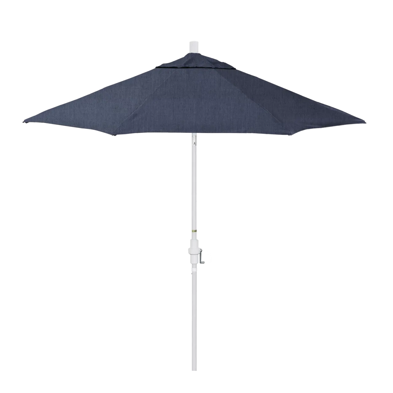 California Umbrella Sun Master Series 9 ft Patio Umbrella - Stylish Collar Tilt with Crank Lift for Easy Use
