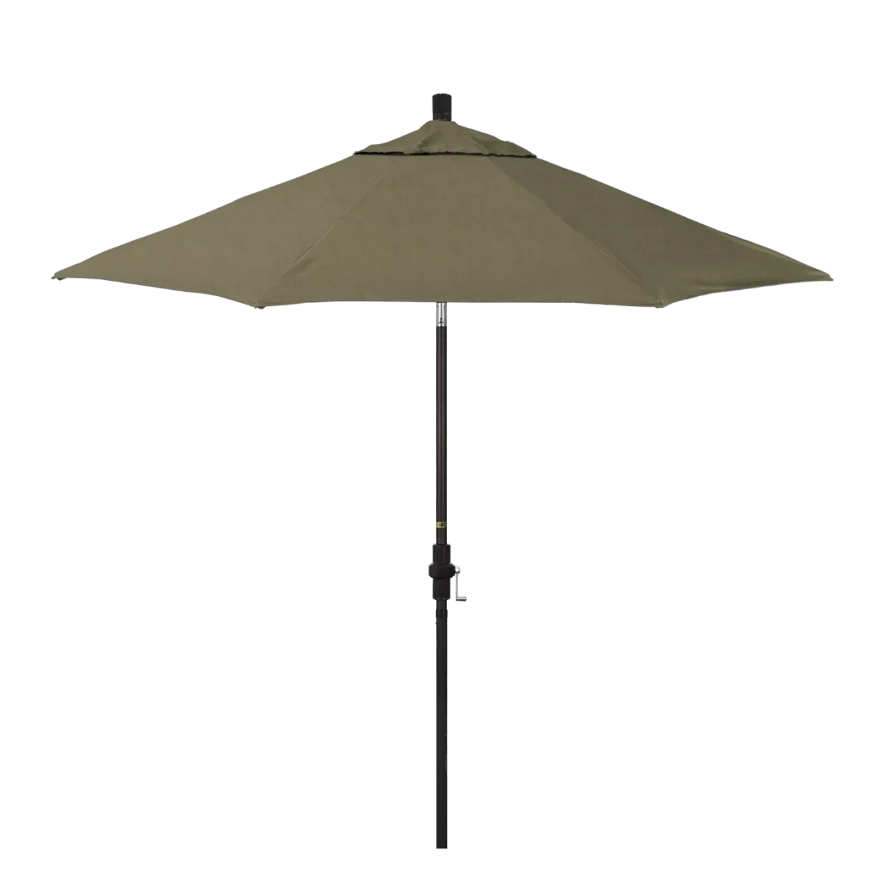 California Umbrella Sun Master Series 9 ft Patio Umbrella - Stylish Collar Tilt with Crank Lift for Easy Use
