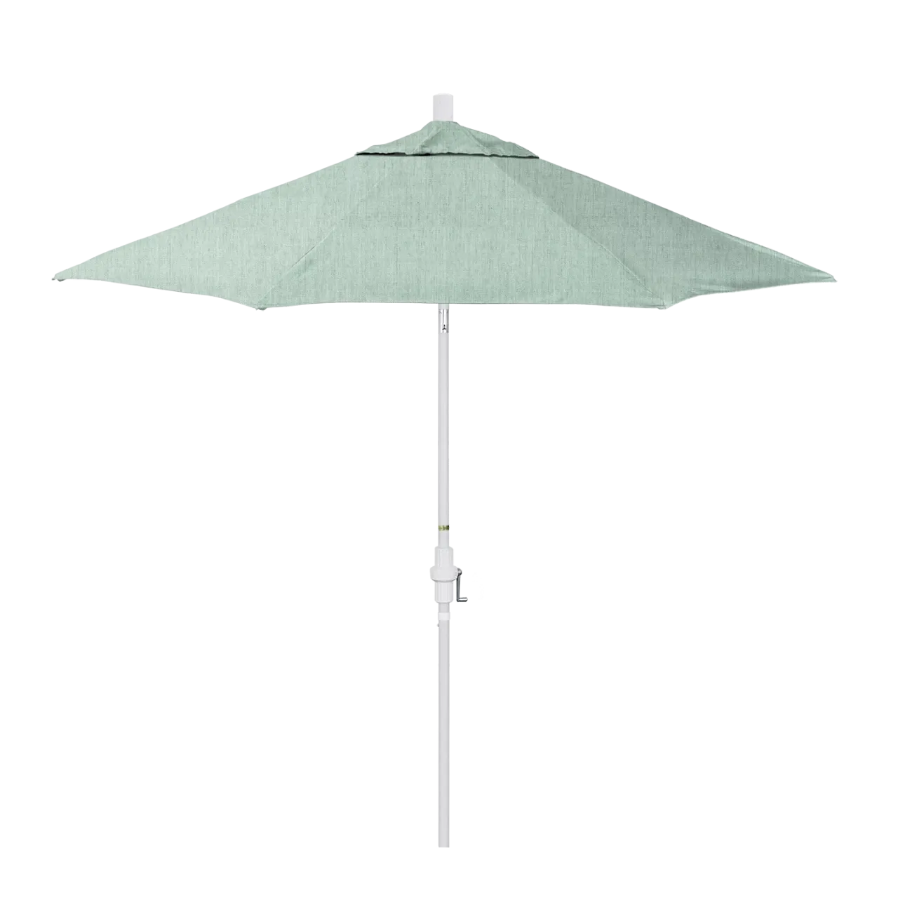 California Umbrella Sun Master Series 9 ft Patio Umbrella - Stylish Collar Tilt with Crank Lift for Easy Use