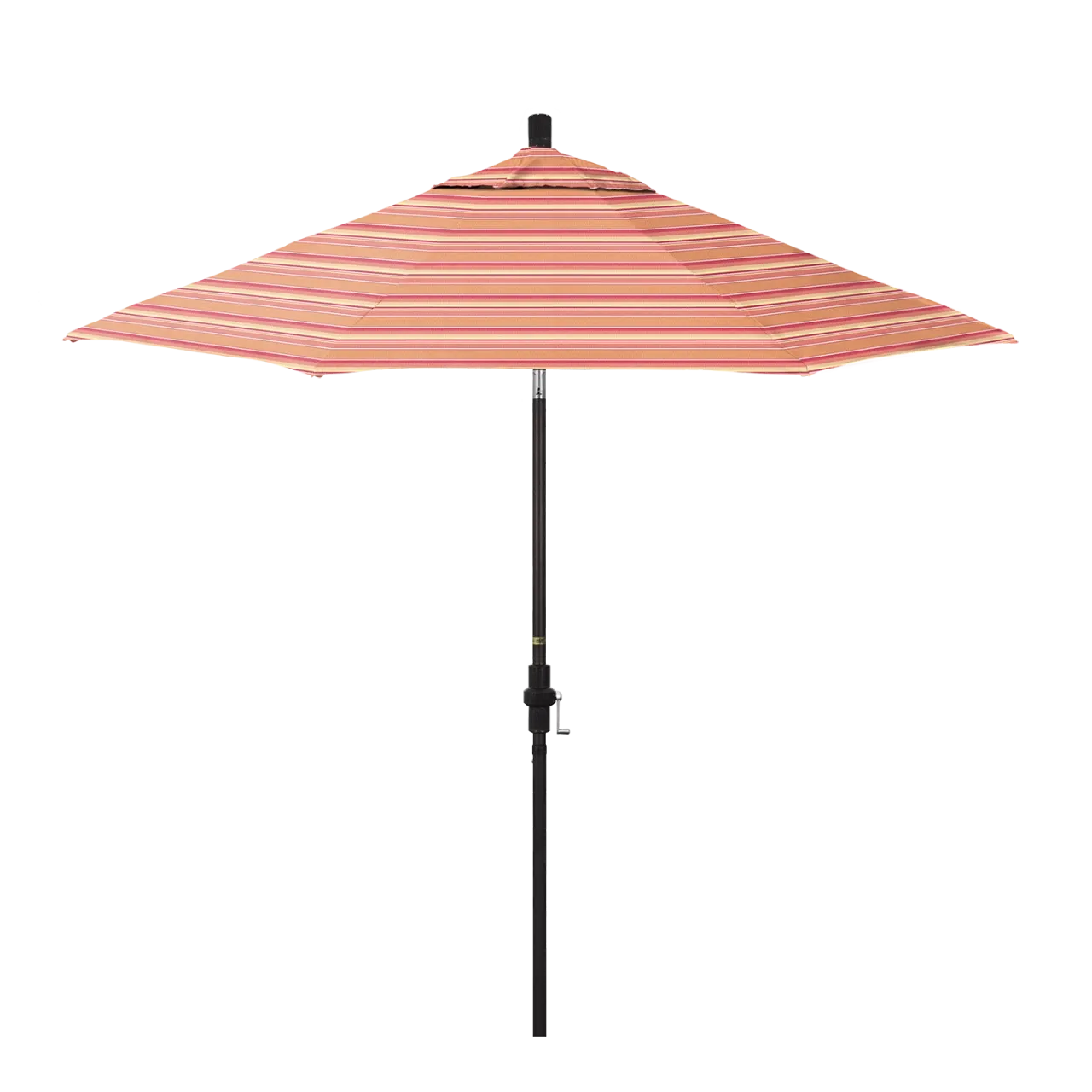 California Umbrella Sun Master Series 9 ft Patio Umbrella - Stylish Collar Tilt with Crank Lift for Easy Use