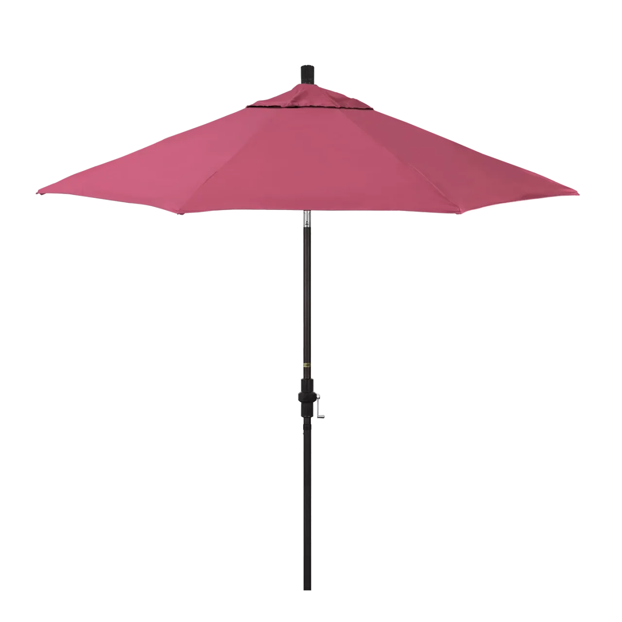 California Umbrella Sun Master Series 9 ft Patio Umbrella - Stylish Collar Tilt with Crank Lift for Easy Use