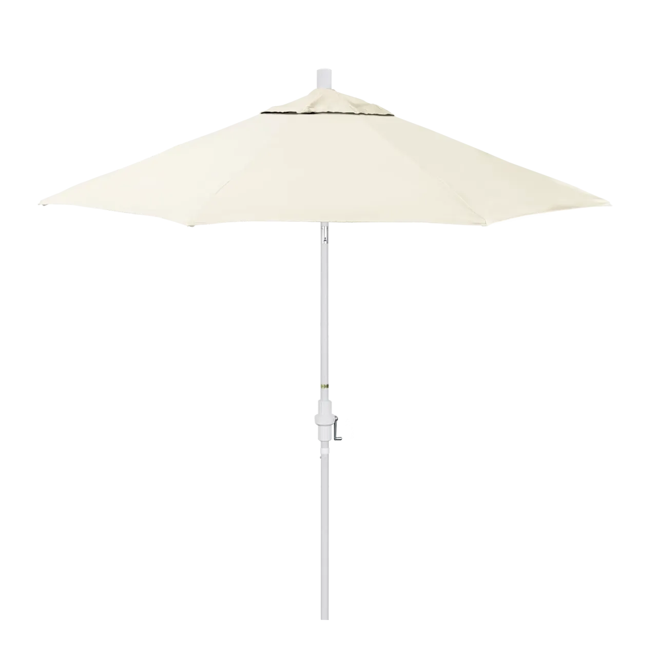 California Umbrella Sun Master Series 9 ft Patio Umbrella - Stylish Collar Tilt with Crank Lift for Easy Use