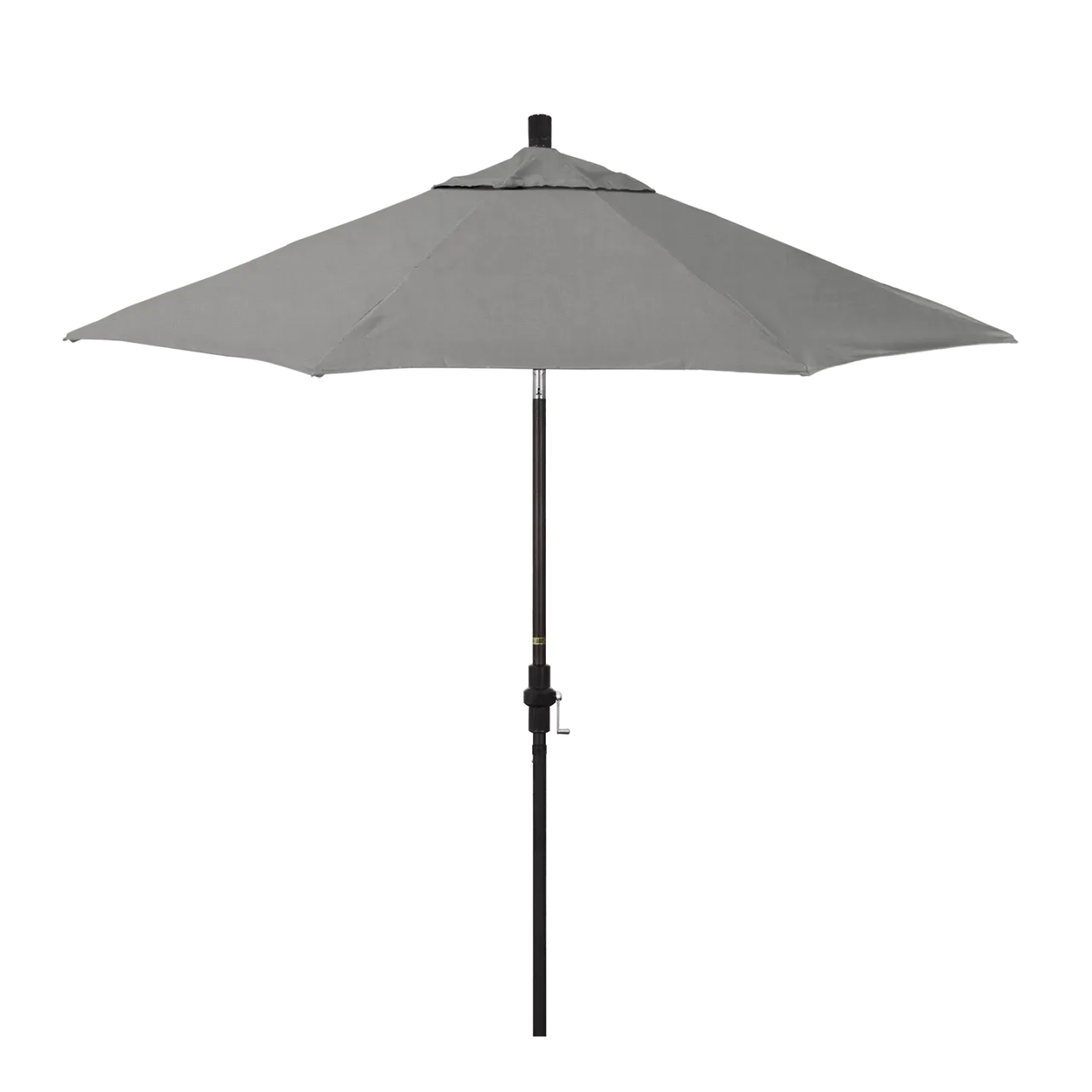 California Umbrella Sun Master Series 9 ft Patio Umbrella - Stylish Collar Tilt with Crank Lift for Easy Use