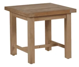 Cape Cod Outdoor Side Table - Natural or Oyster Teak