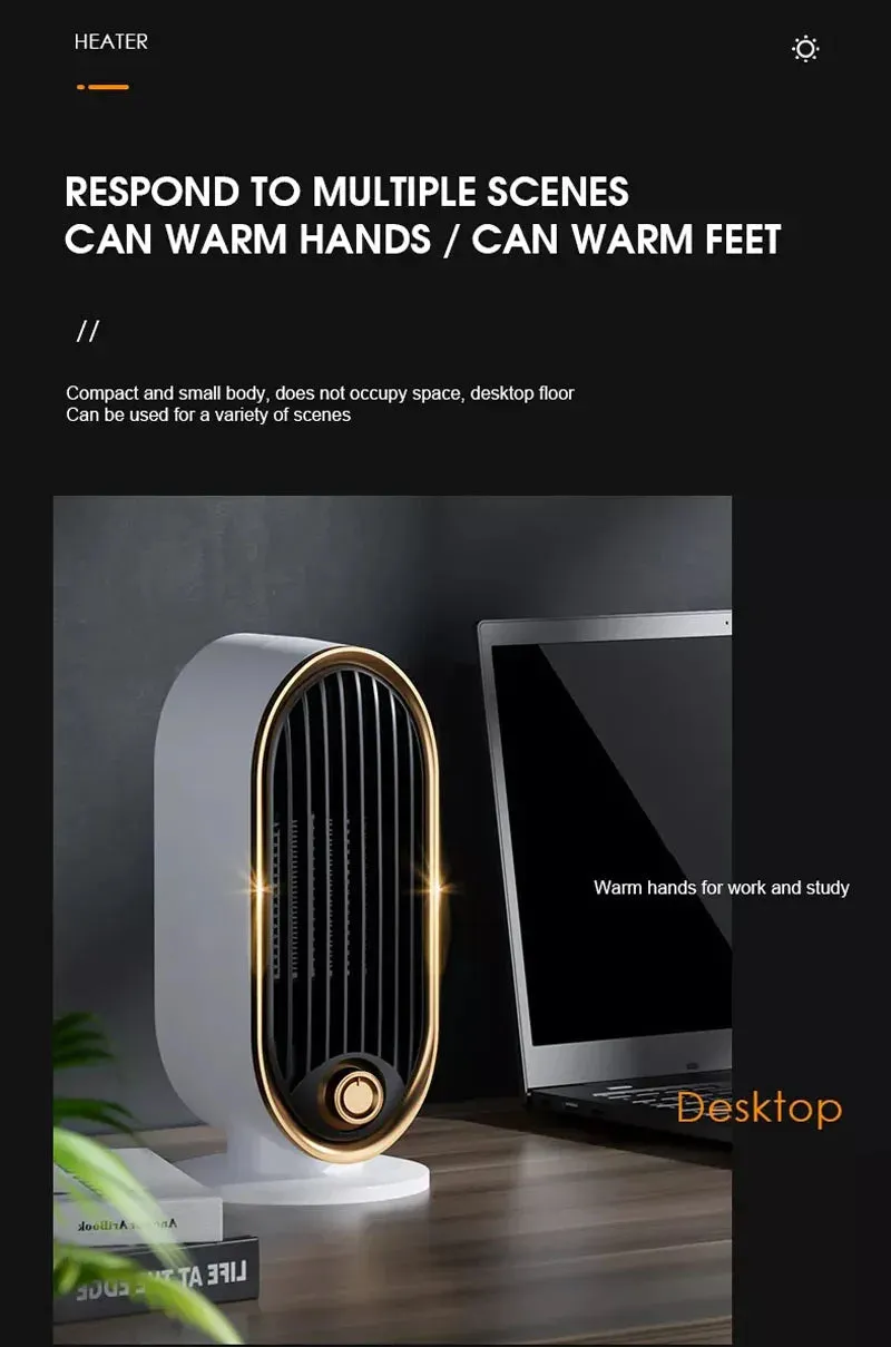 Compact Electric Heater Fan