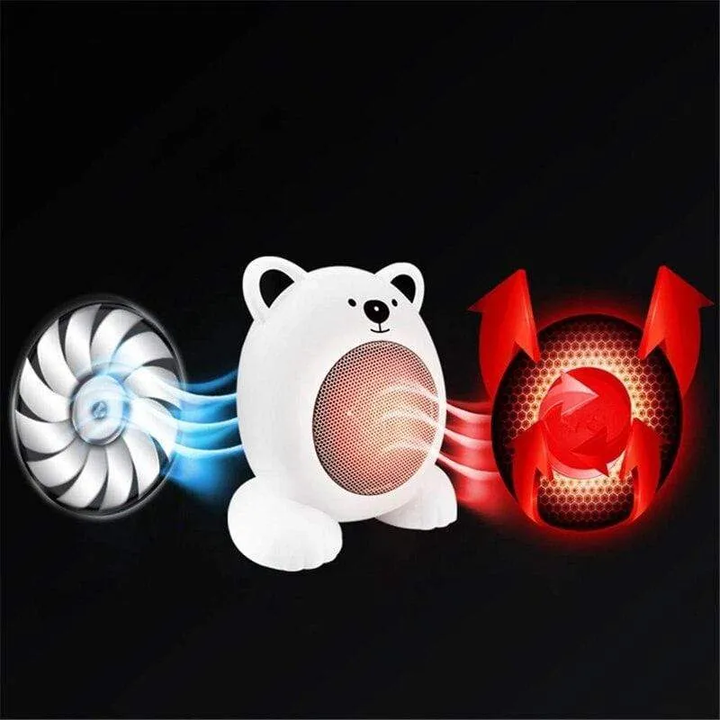 Cute Cartoon Fan Heater