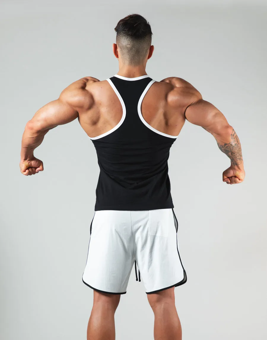 Dumbbel Logo Training Tanktop- Black
