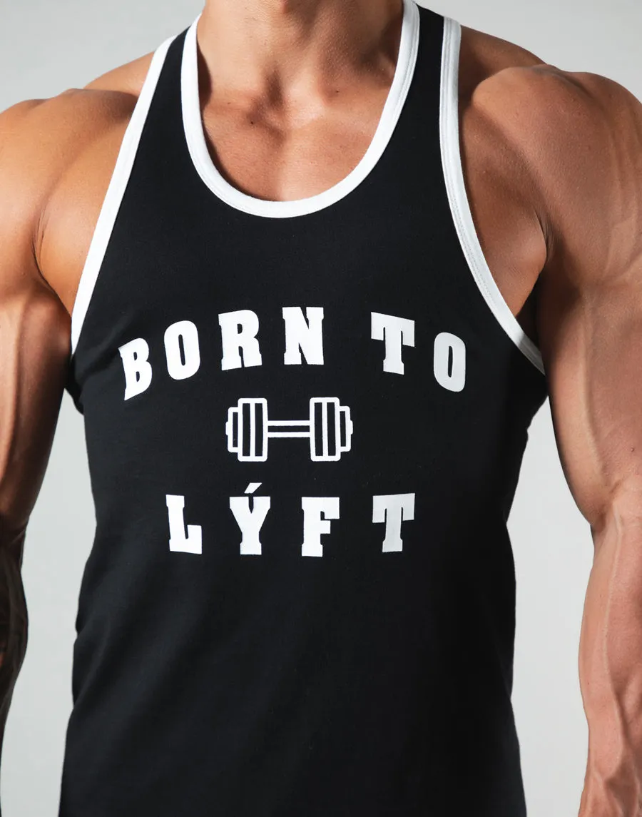 Dumbbel Logo Training Tanktop- Black