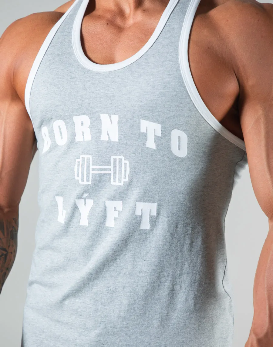 Dumbbel Logo Training Tanktop- Grey
