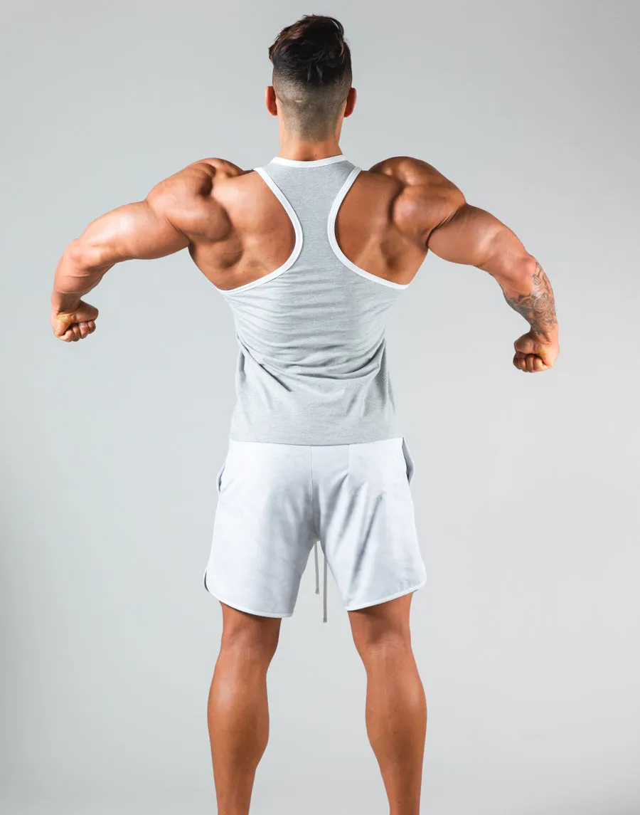 Dumbbel Logo Training Tanktop- Grey