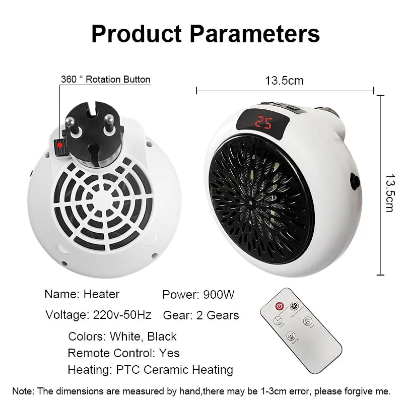 Electric Portable Mini Heater
