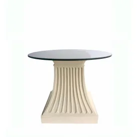 Fluted Dining Table By Anderson Teak
