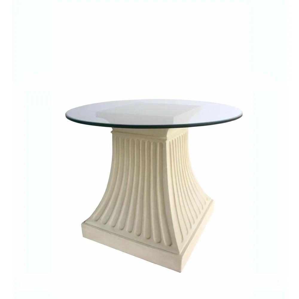 Fluted Dining Table By Anderson Teak