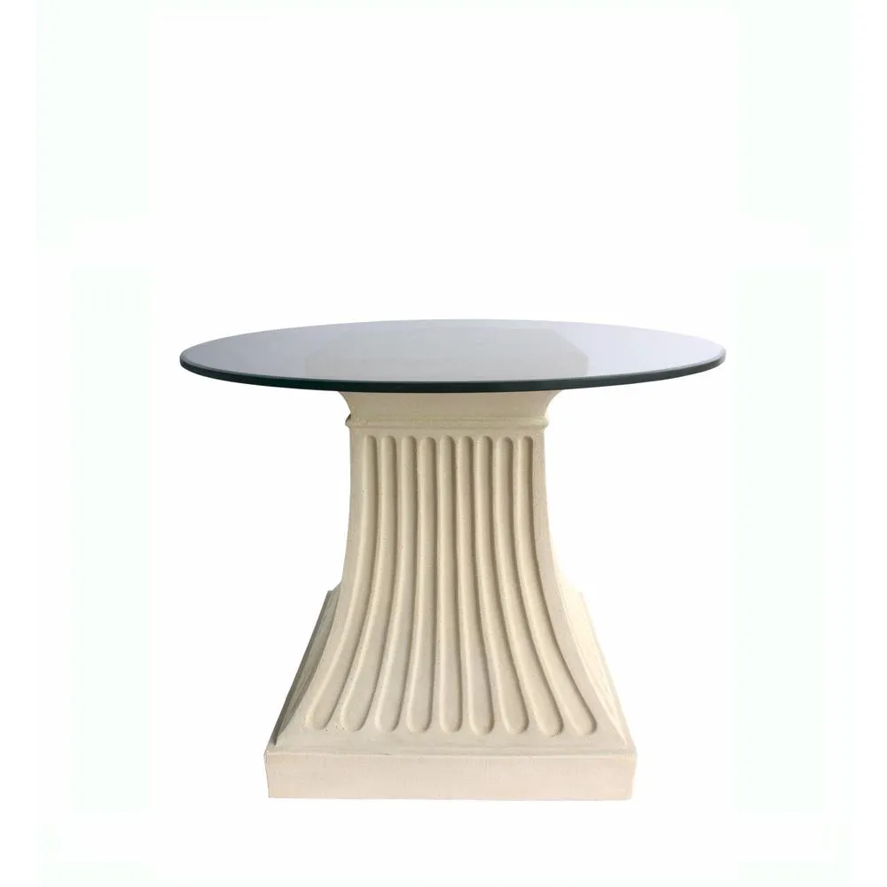 Fluted Dining Table By Anderson Teak