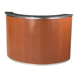 Forbes Industries 4873-6 74.5" Mobile Bar Rounded Front Laminated Cabinet
